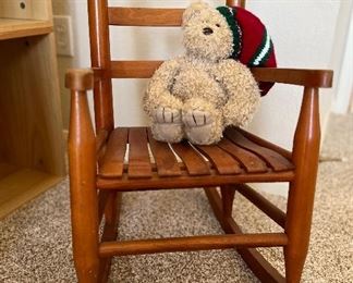 Vintage Child's Rocker $40
