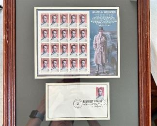 2002 Framed Cary Grant Stamp and First Day Issue Envelope - $75