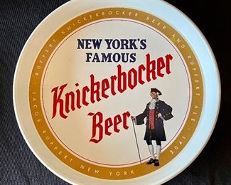 Vtg. 12” Ruppert Brewery New York Knickerbocker Beer Serving Tray $20