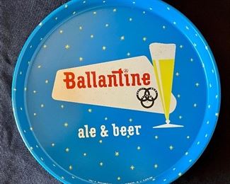 Ballantine Ale & Beer Tray - $30