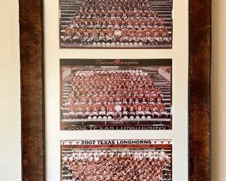 3 Seasons of UT Football Ball 2005-2007 signed by every player and coach Mack Brown.  Includes the year they won the championship.  Notable players include Vince Young, Colt McCoy, Michael Huff, Jordan Shipley and Brian Orakpo.  $800