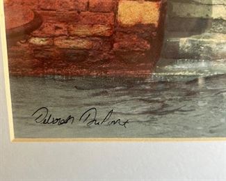 Signed and Numbered 132/950 w/COA.  "Door Series I" by Deborah DuPont