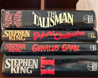 Collection of 1st Edition Stephen King Books - Some of the dust jackets have significant wear