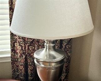 Brushed Aluminum Lamp