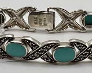 Sterling and Turquoise