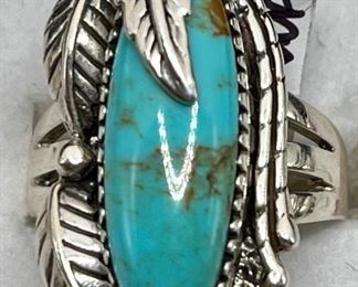 Sterling Turquoise Ring