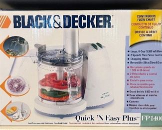 Black and Decker Food Processor