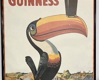 Lovely Day for a Guinness Poster in Frame
