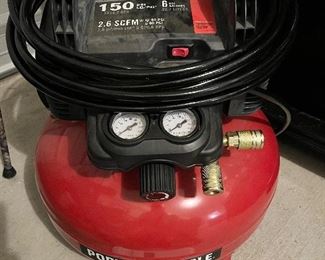 Porter Cable Air Compressor 150 psi 6 Gallon - Like new and works great!