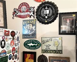 Assorted Signs and Wall Art