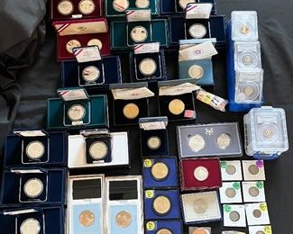 Silver Coins and Commemoratives
