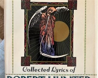 "A Box of Rain" Book - A collection of more then 250 song lyrics by Robert Hunter includes all his songs written for the Grateful Dead $100