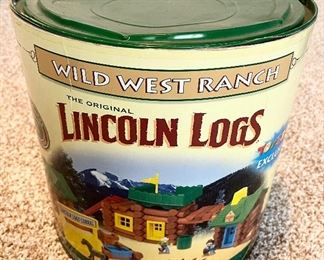 Wild West Ranch Lincoln Logs Set