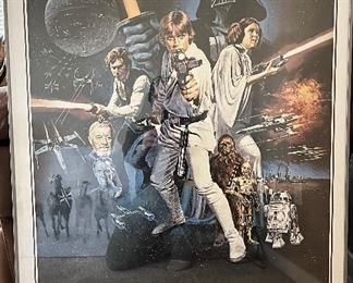1993 Reissue of Original 1979 Star Wars Poster