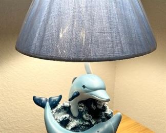 Dolphins Lamp