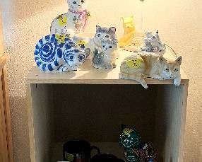 Here Kitty, Kitty...cat collectible figurines
