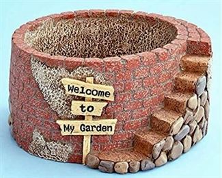 Resin Planter - New in Box