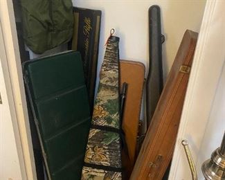 Gun cases (no guns)