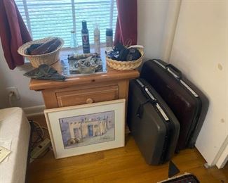 vintage hard shell suitcases 