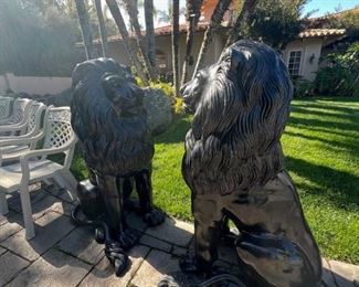 Lion Garden Statuary