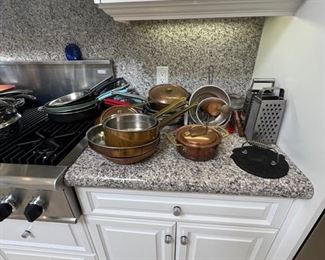 Copper Pots/Pans, Bakeware, Serving Platters