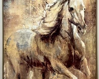 "Horse" on Stretched Canvas