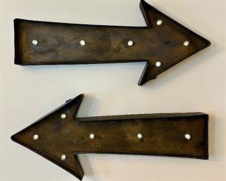 Pottery Barn Marquis "Arrow" Wall Lights