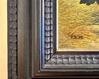 detail - artist signature