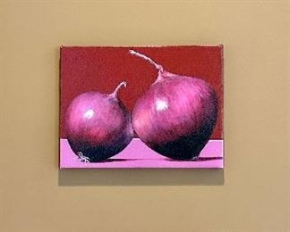 Bill Chisholm Veggie Paintings on Canvas
