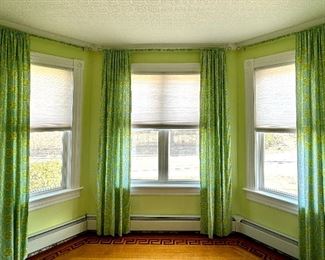 (2) Sets of Custom Green and Yellow Panels