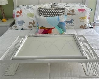 Breakfast Tray with removable Tray