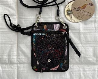 New, Sakroots Printed Cross Body