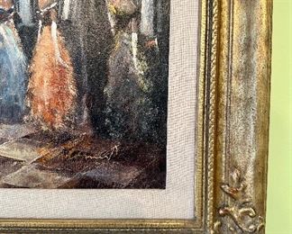 detail - artist signature