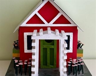 Crate & Barrel Folk Art House