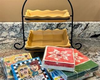 Henn Pottery Tiered Stand