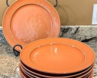 (8) Pottery Barn Plates
