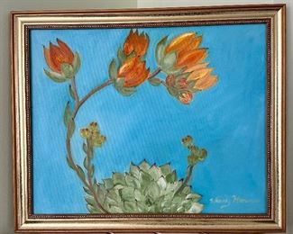 Oil on Canvas, Signed