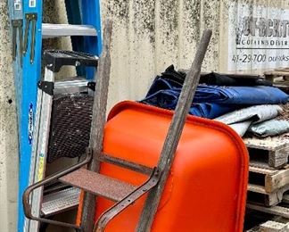 Wheelbarrow & Werner Ladders