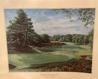 "The 9th at The Country Club" - Brookline, MA Print