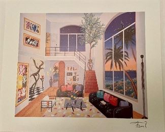 Fanch Ledan - seriolithograph, signed