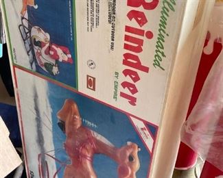 Vintage Empire Lighted Reindeer