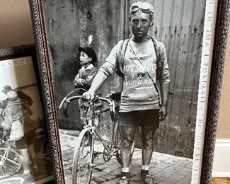 Framed Tour de France prints