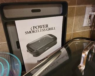 Smokeless grill
