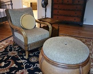 Chair & ottoman