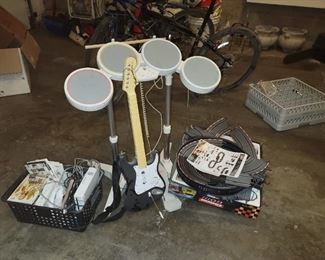 Wii system & games - sold as set