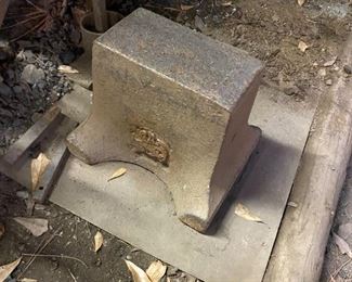 250 lbs SAWYER'S ANVIL BY FISCHER (MARKED)