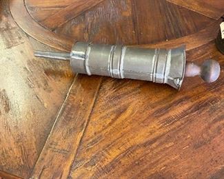 ANTIQUE GERMAN SAUSAGE PRESS