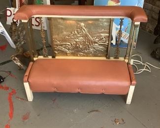 VINTAGE PRAYER BENCH 