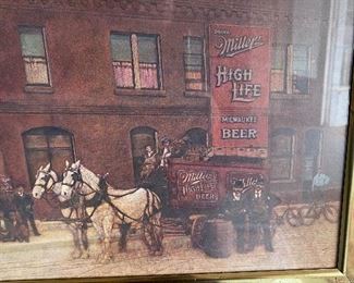 FRAMED MILLER HIGH LIFE
