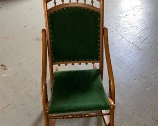 VICTORIAN CHILD'S ROCKER